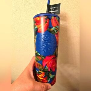 NWT Starbucks Farm Rio Limited ED Collab Banana Mix Stainless Steel Tumbler